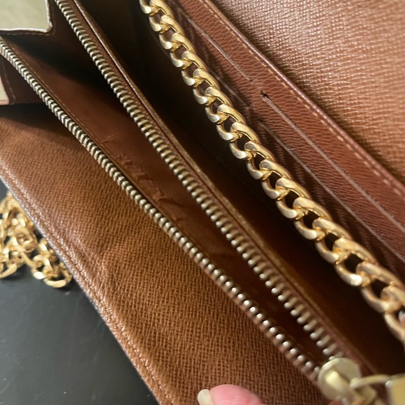 Louis Vuitton long monogram wallet chain not included 🎁EUC - Picture 4 of 4